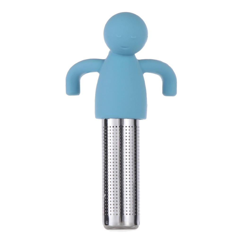 Stainless Steel Tea Infuser Loose Tea Leaf Herbal Strainer Filter Blue