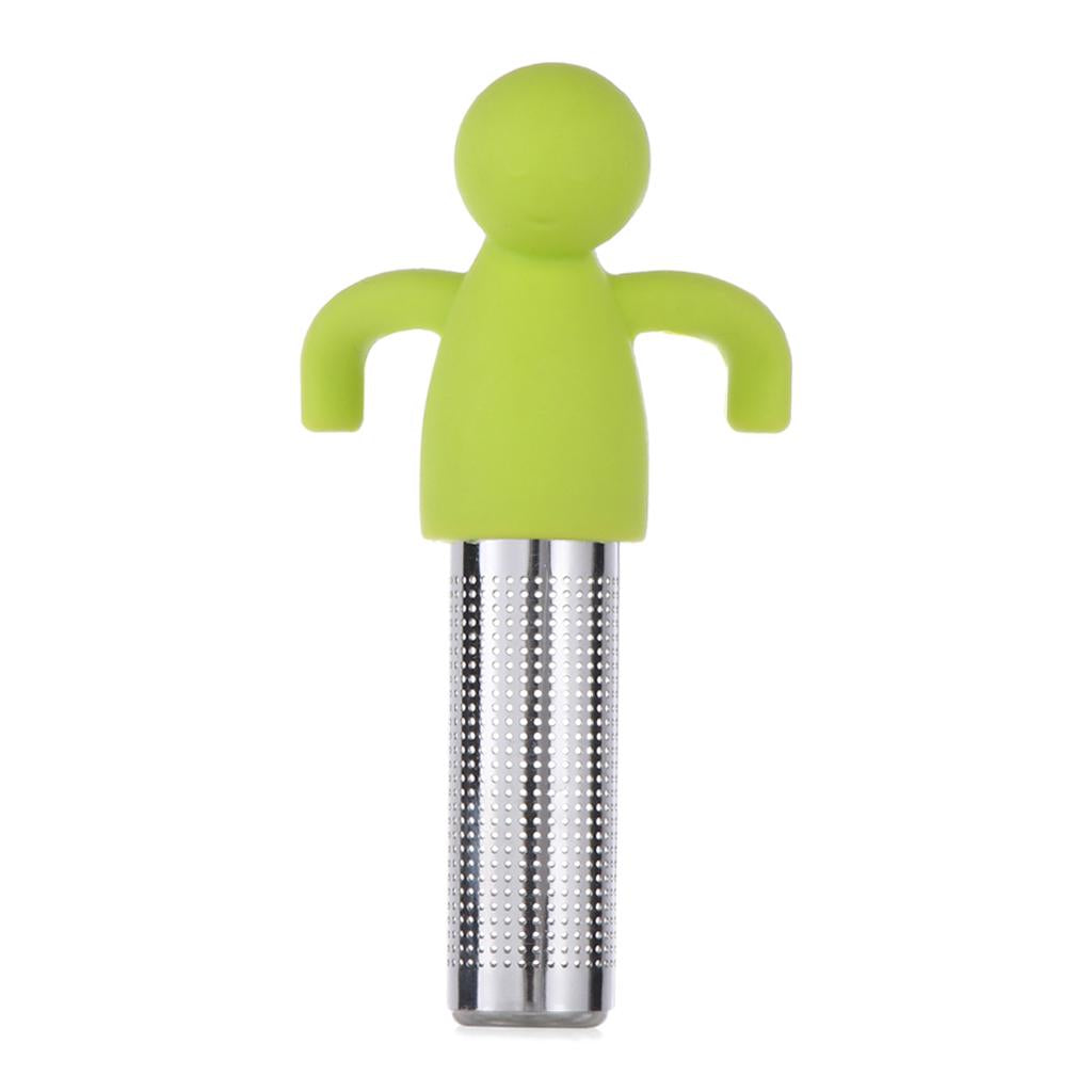 Stainless Steel Tea Infuser Loose Tea Leaf Herbal Strainer Filter Green