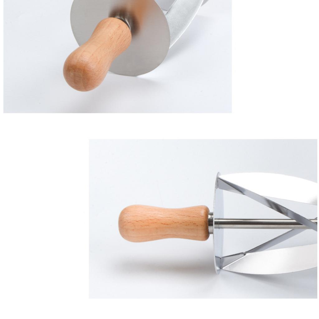 Croissant Cutter Croissant Maker Roller Slices Perfect Shaped Pastry Dough