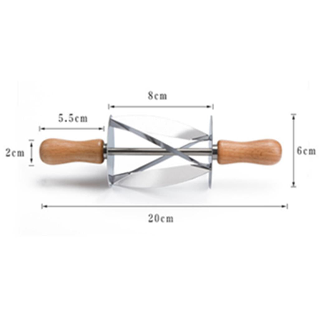 Croissant Cutter Croissant Maker Roller Slices Perfect Shaped Pastry Dough