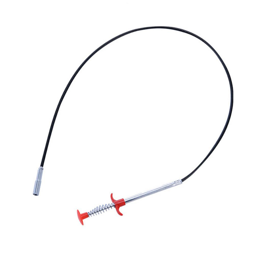 Kitchen Drain Snake Clog Remover Hair Cleaning Plumbing Pipe Sewer 200cm