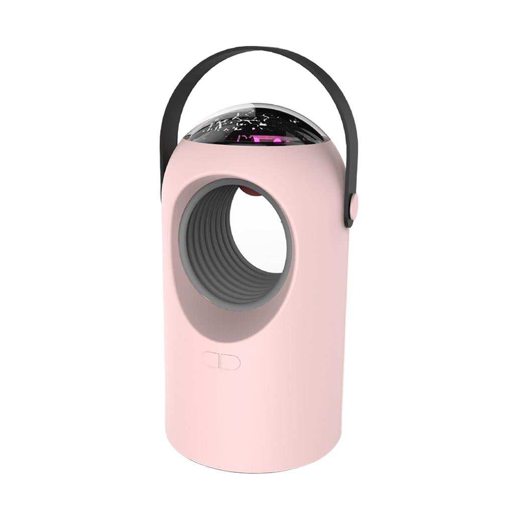 Portable Electric Mosquito Killer Light USB Insect Zapper Trap Pink
