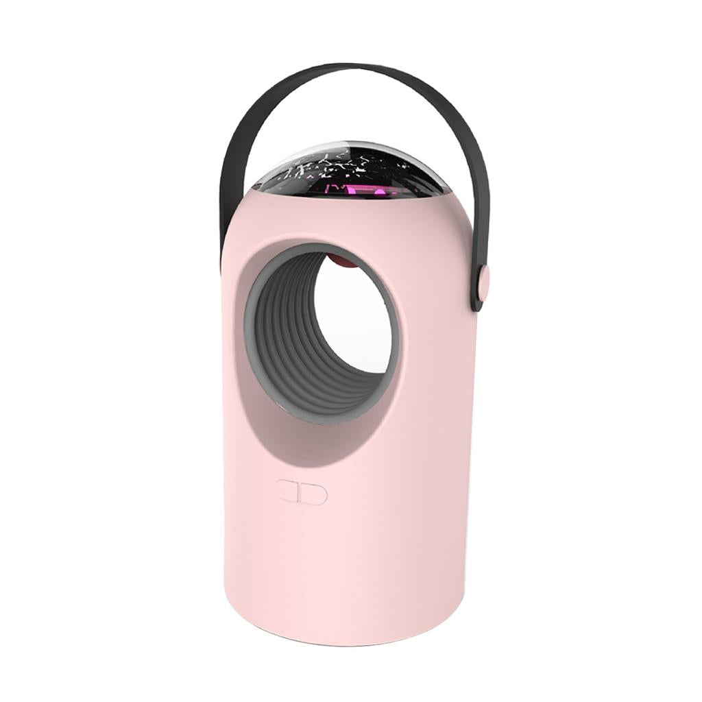 Portable Electric Mosquito Killer Light USB Insect Zapper Trap Pink