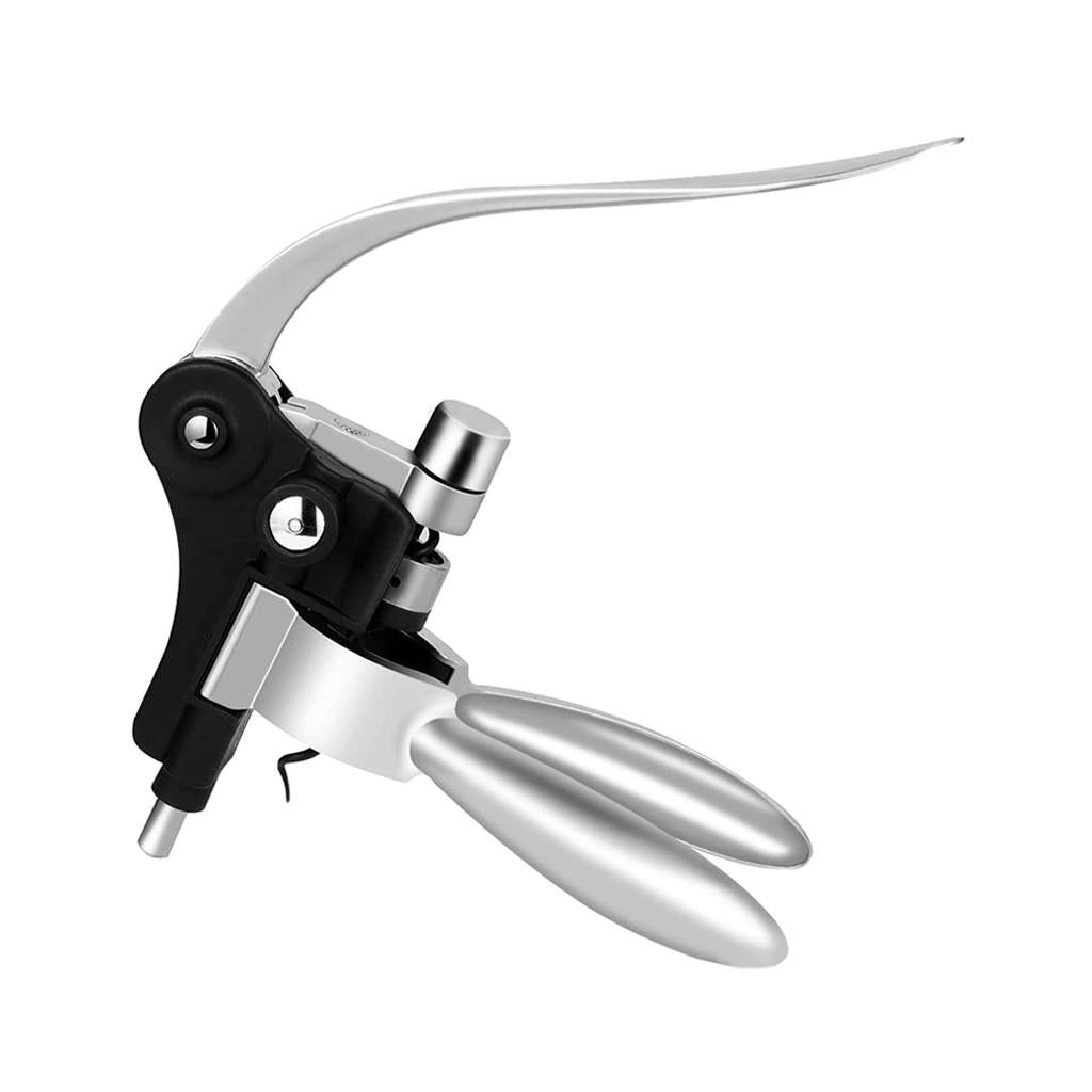 Rabbit Wine Opener Bar Buffet Rabbit Corkscrew Cork Remove Lifter Silver
