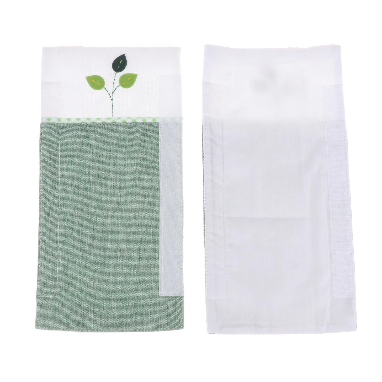 Kitchen Appliance Oven Refrigerator Door Handle Covers Protector Tool Green
