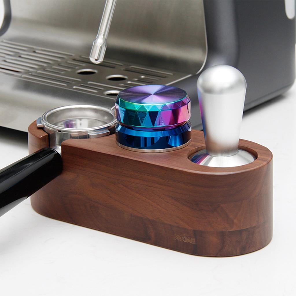 58.35mm Coffee Powder Distributor Leveler Tool Tamper Press Hammer Colorful
