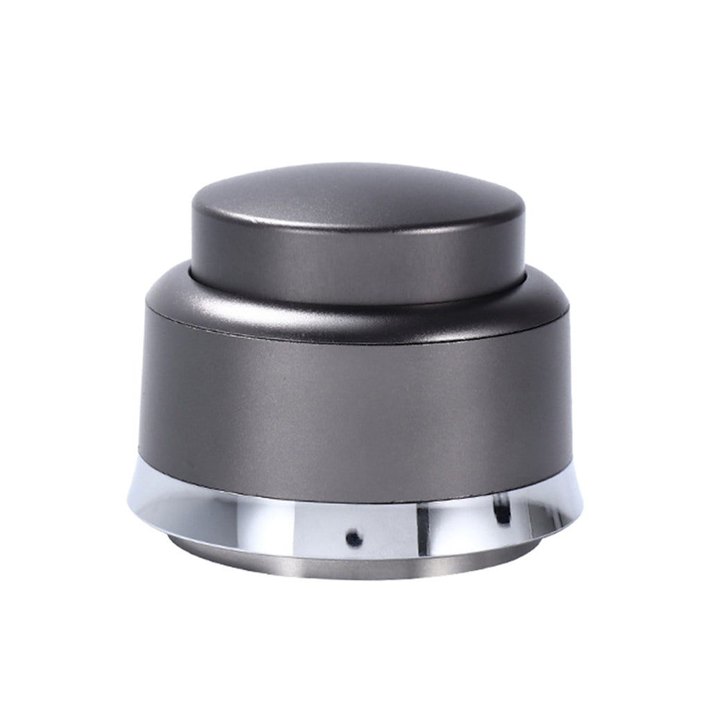 58mm Coffee Powder Distributor Leveler Tool Tamper Press Hammer Grey