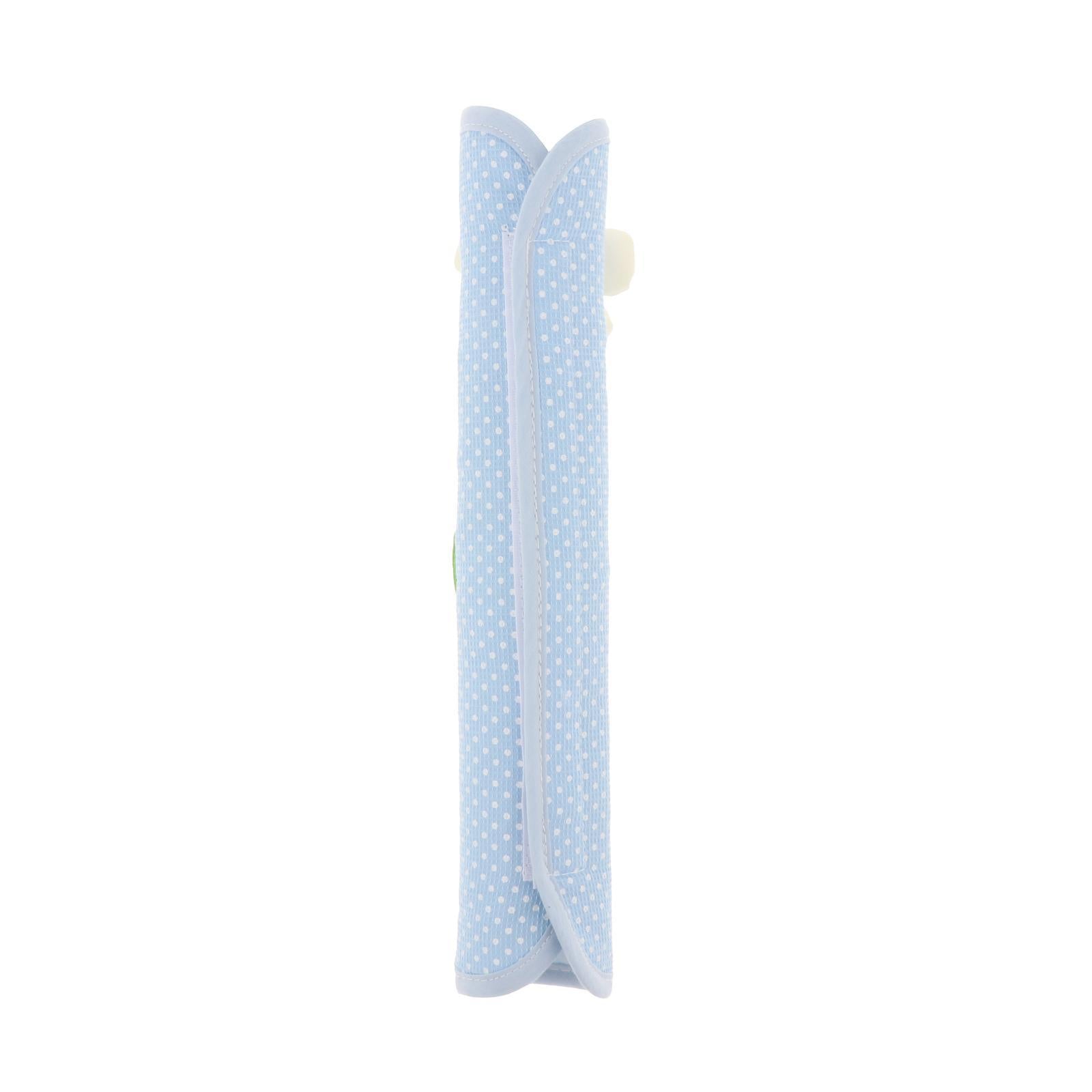 2x Cotton Home Fridge Refrigerator Handle Cover Fingerprint Protector Blue