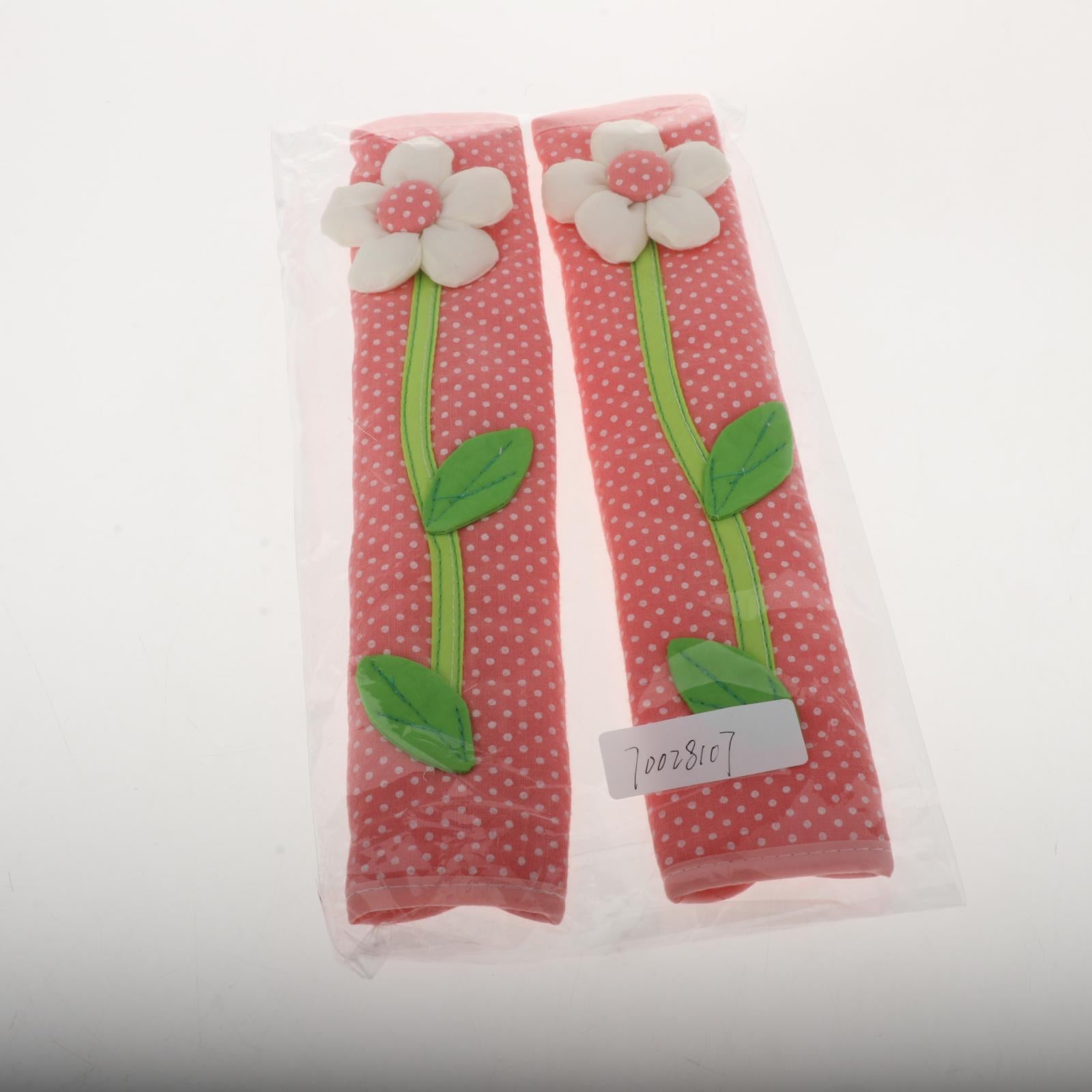 2x Cotton Home Fridge Refrigerator Handle Cover Fingerprint Protector Pink