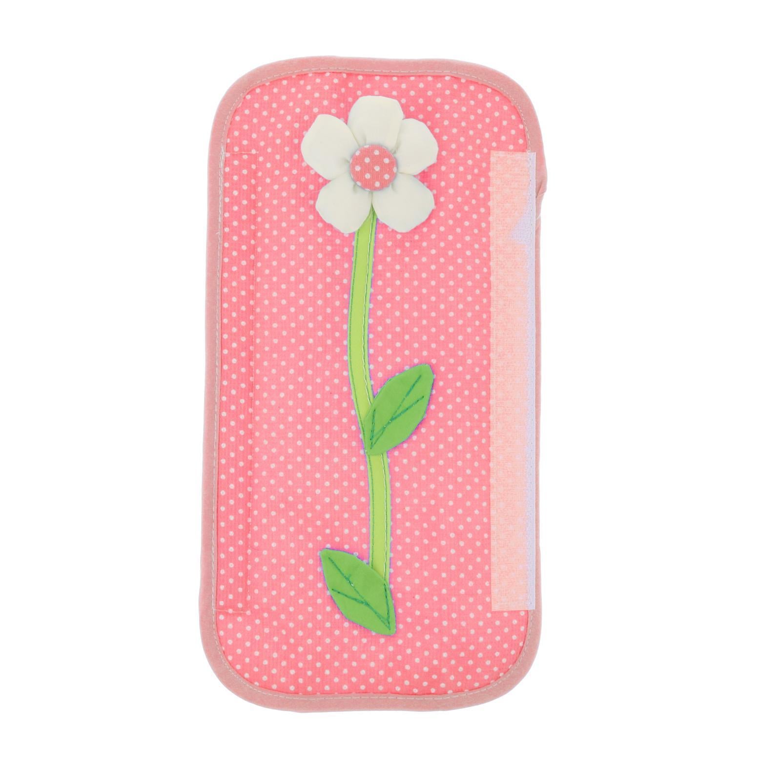 2x Cotton Home Fridge Refrigerator Handle Cover Fingerprint Protector Pink