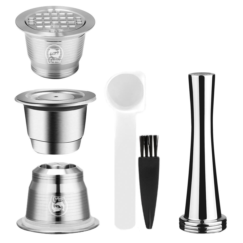 Capsule Coffee Pod Filters Mesh Filter Reusable Kitchen Cafe Accessories D