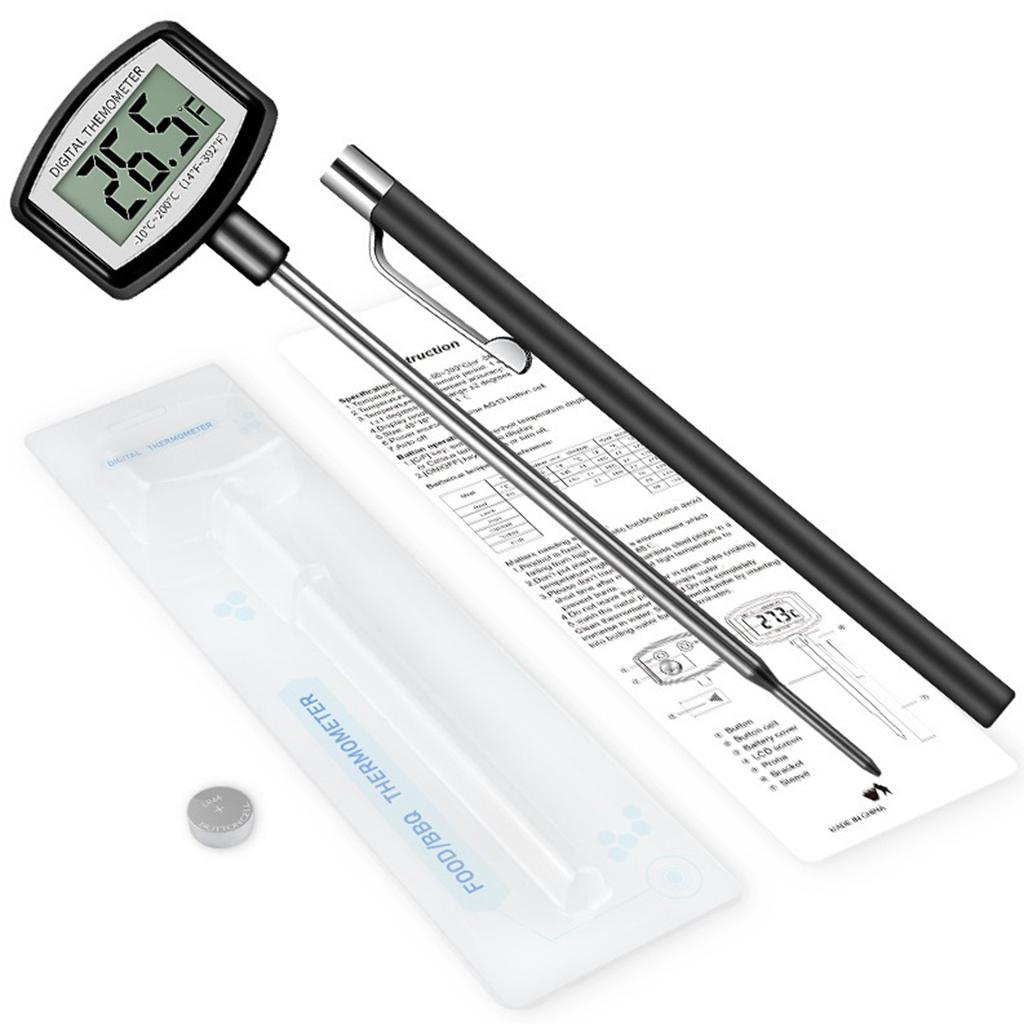 Meat Thermometer Fast & Precise for Kitchen Milk Temperature Roast Turkey