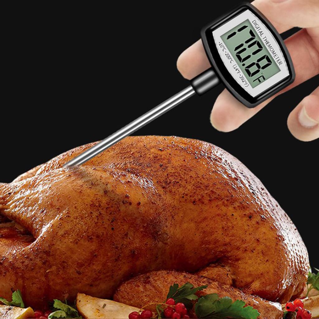 Meat Thermometer Fast & Precise for Kitchen Milk Temperature Roast Turkey