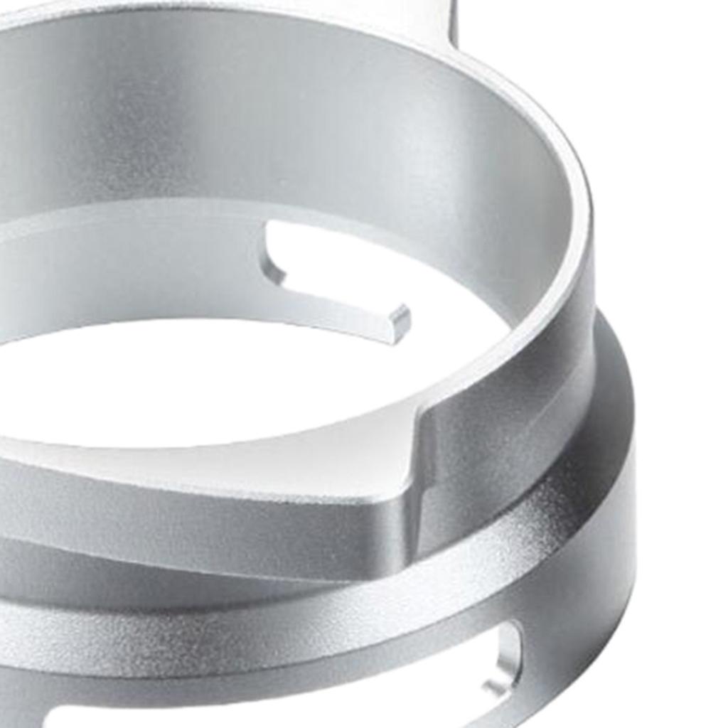 Coffee Dosing 54mm Aluminum Dosing Funnel fits Breville Silver