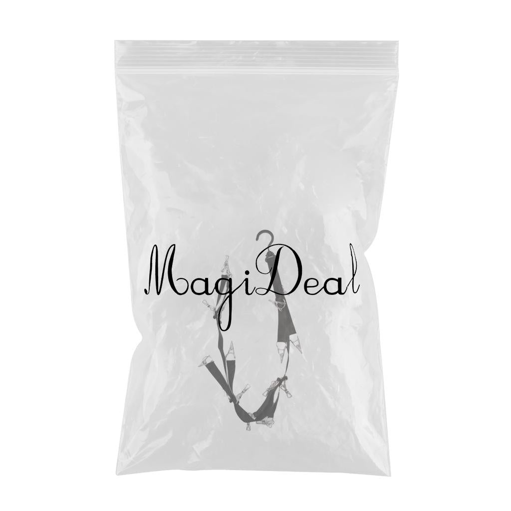 Adjustable 16 Cap Rack Bag Hat Holder Clothes Organizer Door Closet Hanger
