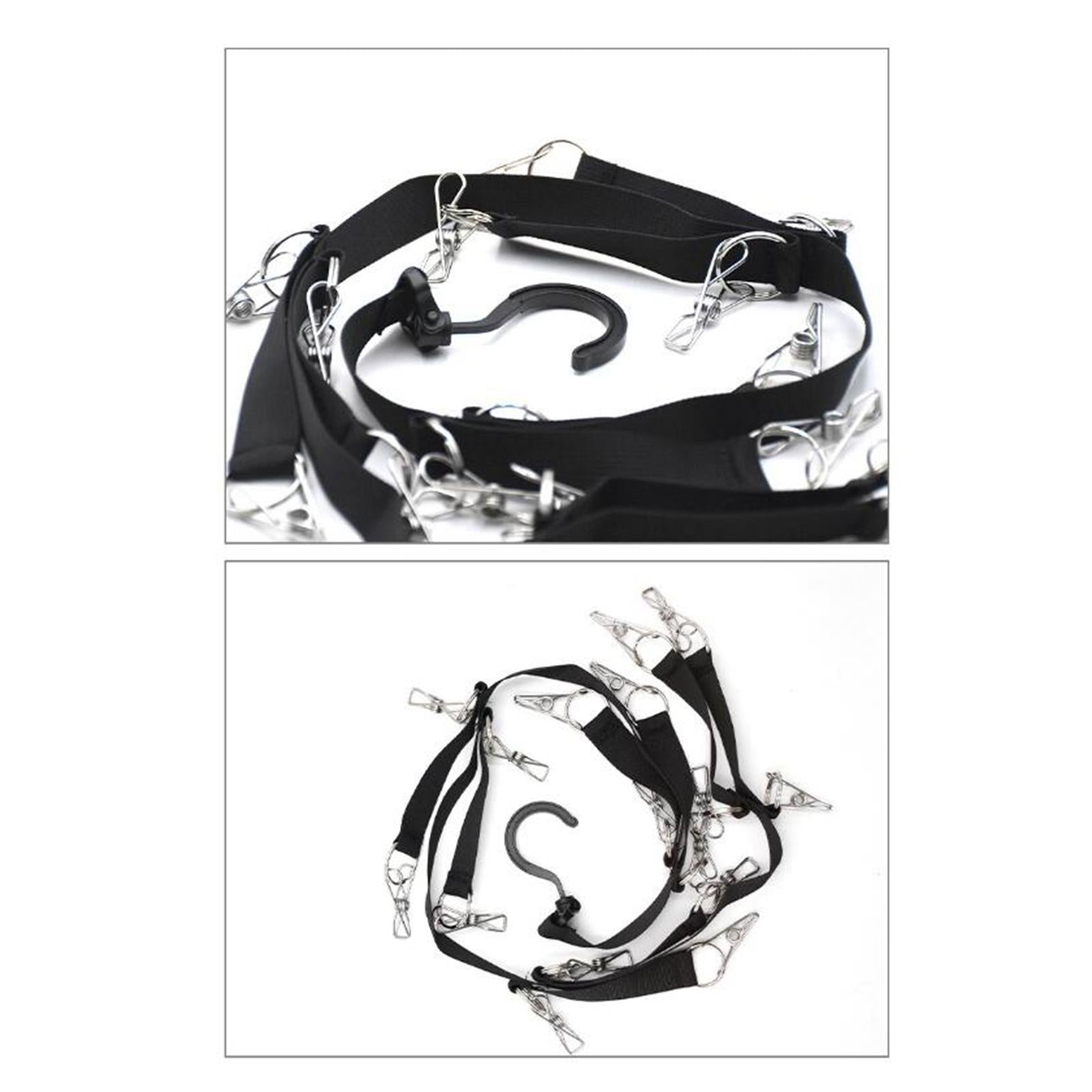 Adjustable 16 Cap Rack Bag Hat Holder Clothes Organizer Door Closet Hanger