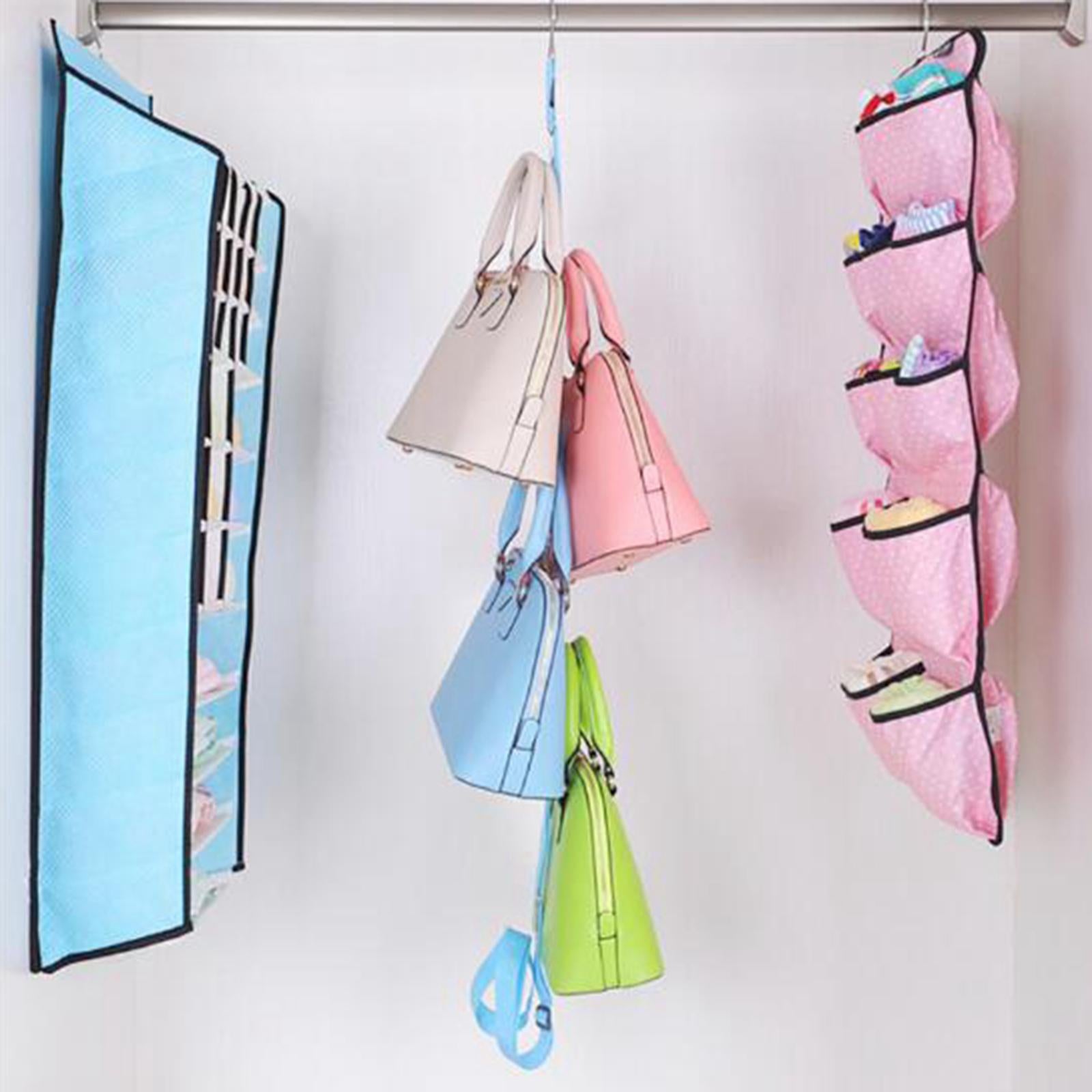 Adjustable 16 Cap Rack Bag Hat Holder Clothes Organizer Door Closet Hanger