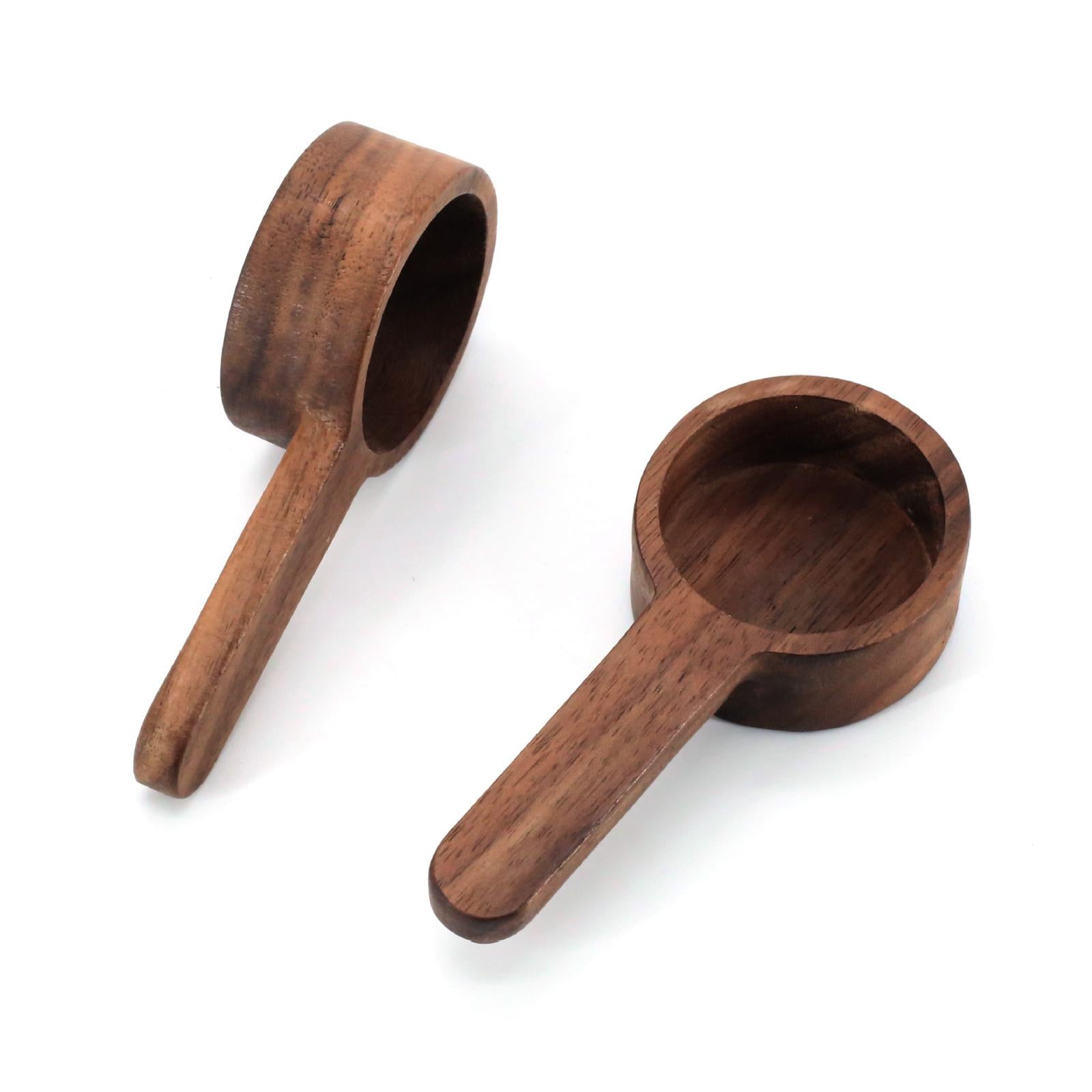 Classic Wood Coffee Measuring Scoop Spoon Tablespoon Baking Utensil Kitchen B