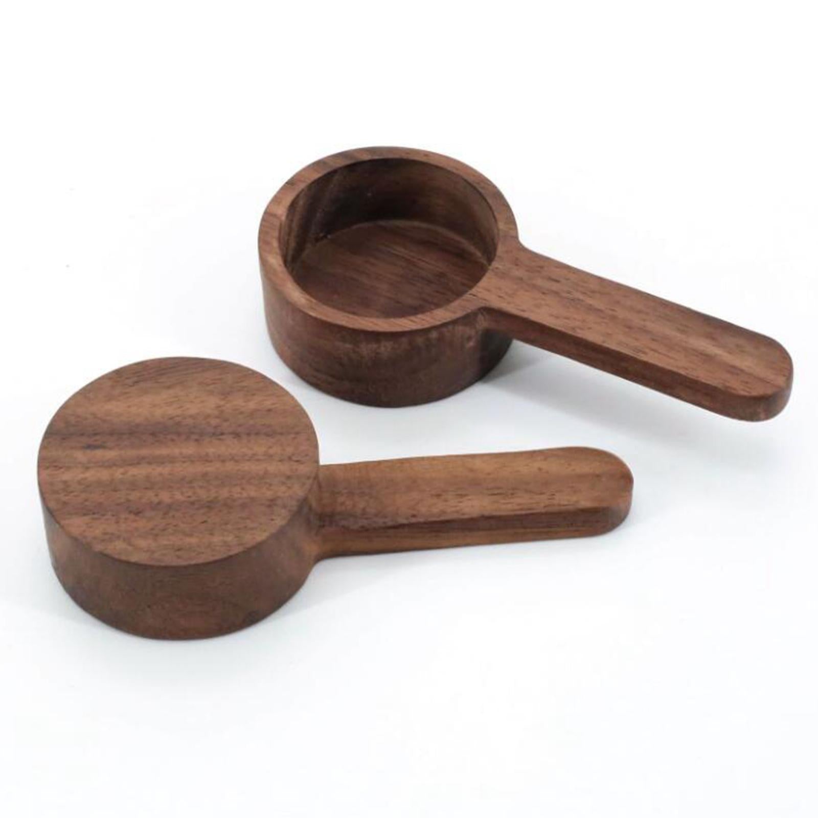 Classic Wood Coffee Measuring Scoop Spoon Tablespoon Baking Utensil Kitchen B