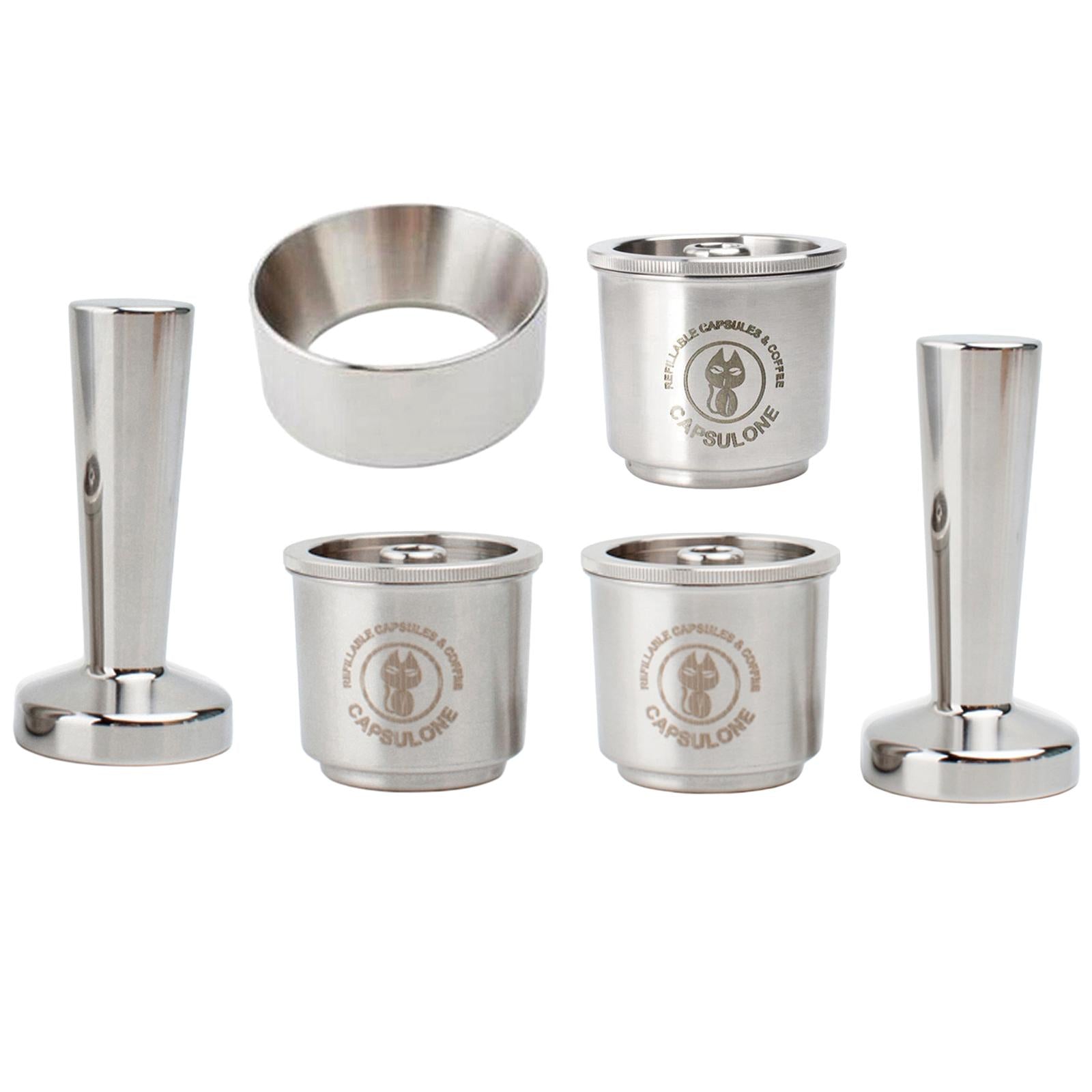 Coffee Capsule Coffee Pod Tamper Espresso Dosing Funnel 1x coffee pod A
