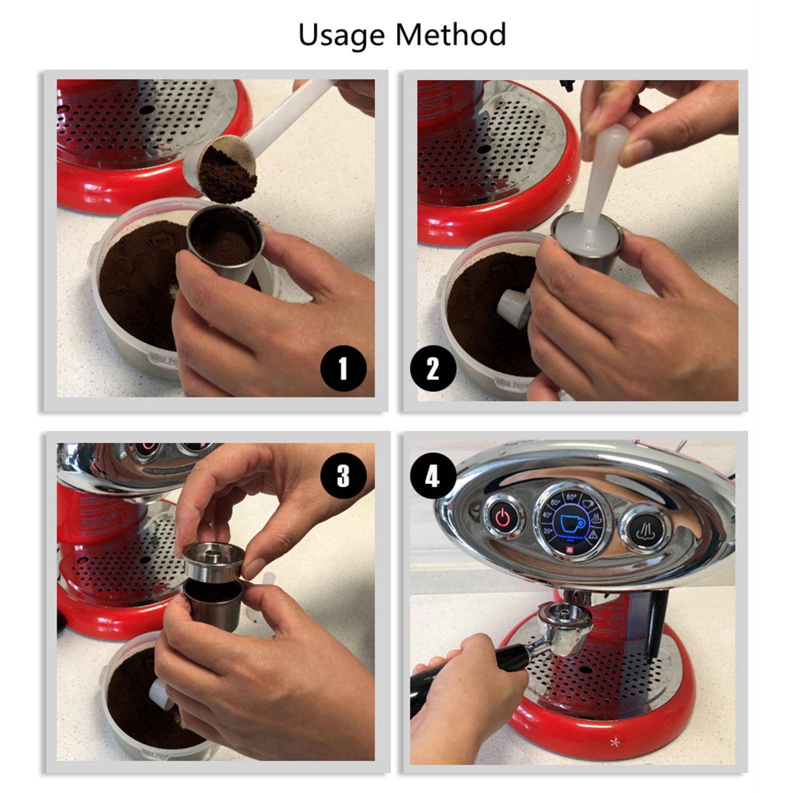 Coffee Capsule Coffee Pod Tamper Espresso Dosing Funnel pod and tamper B