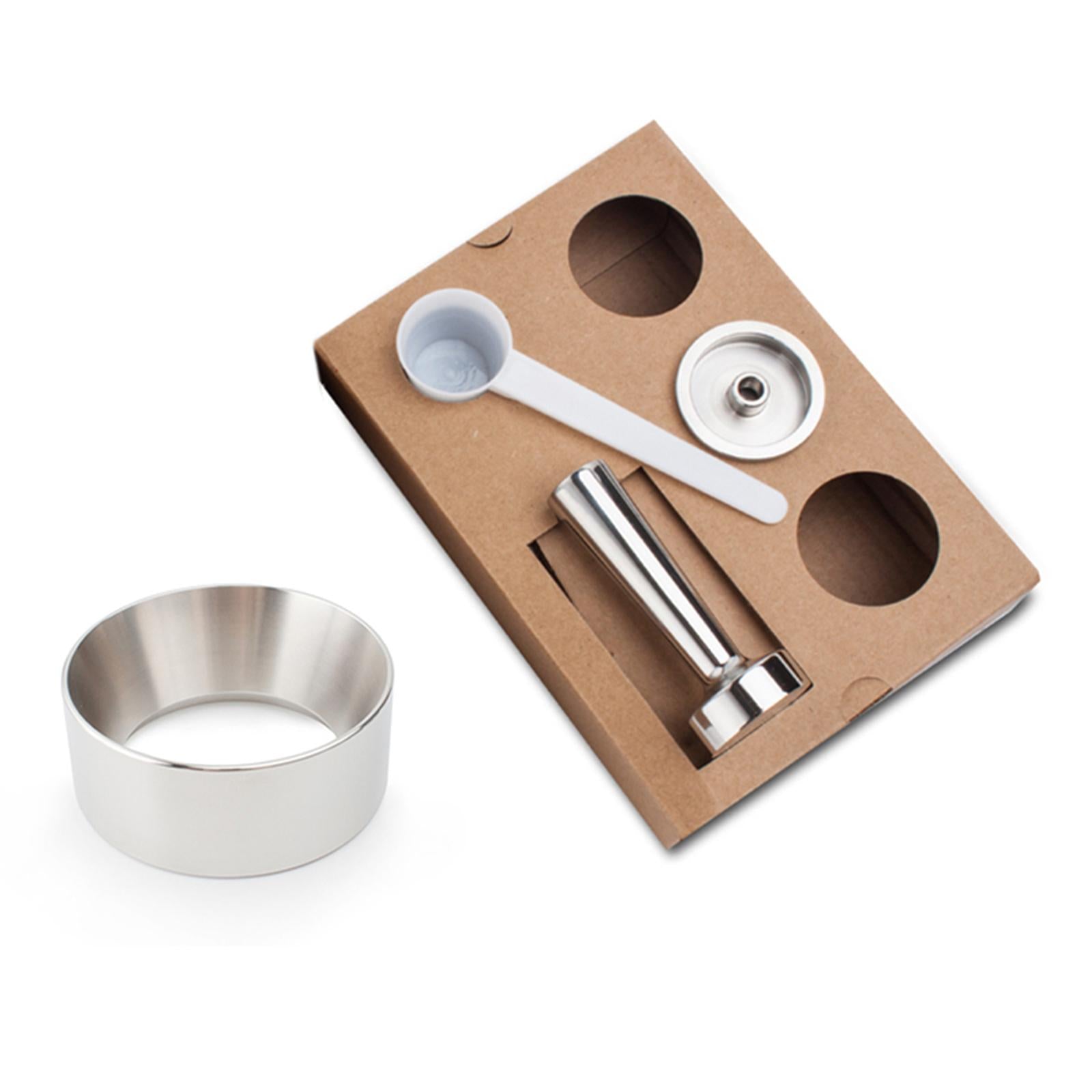 Coffee Capsule Coffee Pod Tamper Espresso Dosing Funnel 1 set C