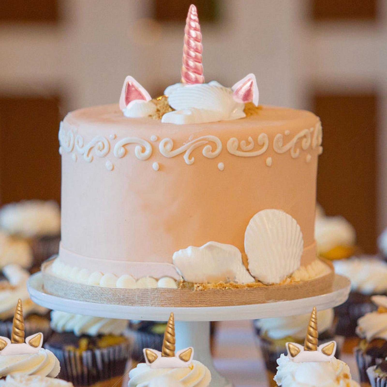 Unicorn Cake Topper Party Cupcake Decoration Supplies L Pink