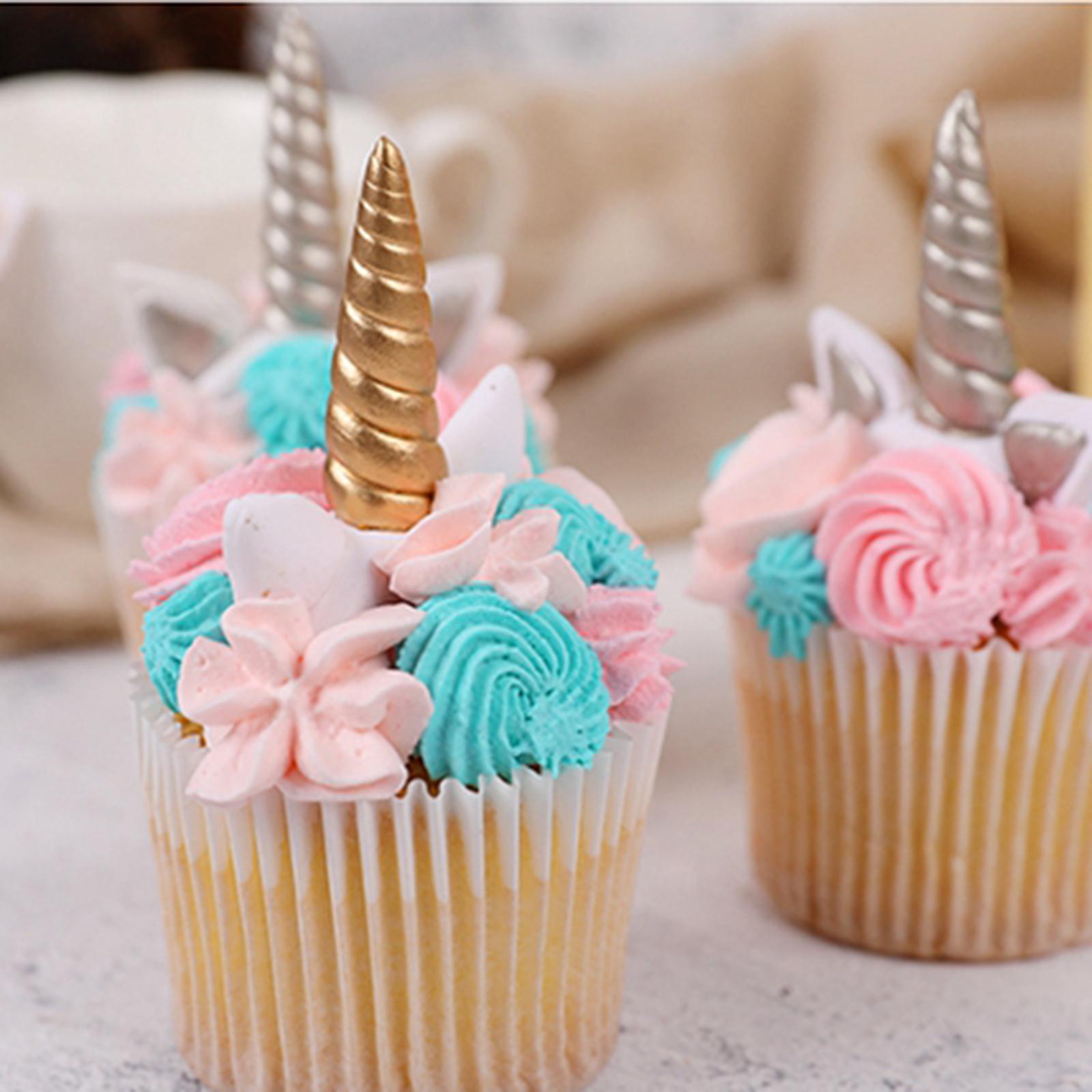 Unicorn Cake Topper Party Cupcake Decoration Supplies L Pink