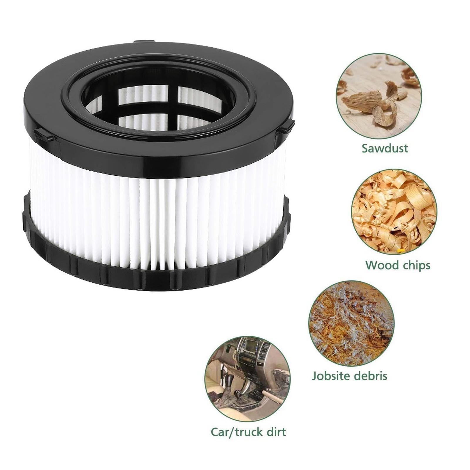 HEPA Filter Replacement for DE-WALT DC5151H DC515 Wet/Dry Vacuum Cleaners