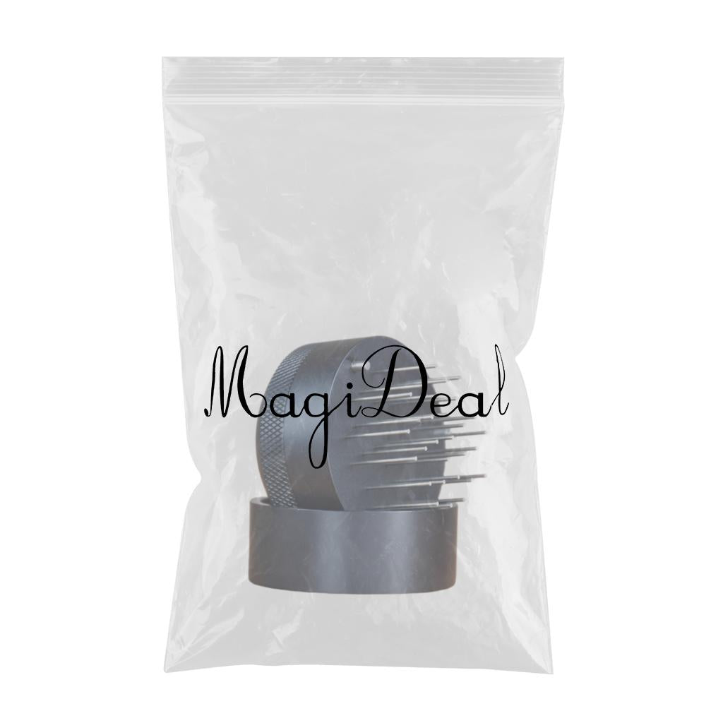 Manual Coffee Tamper Stainless Steel Coffee Needle Distributor Leveler 58mm