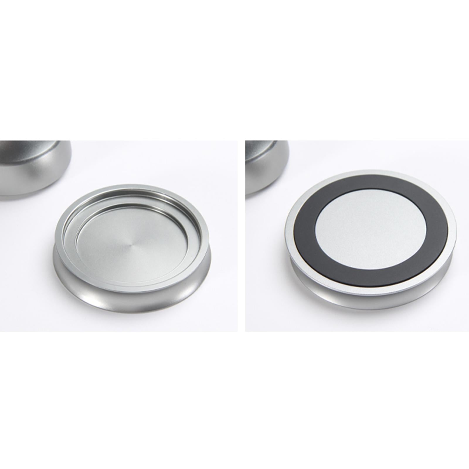 Coffee Tamper 58mm Espresso Coffee Beans Presser for Coffee Machine Gray