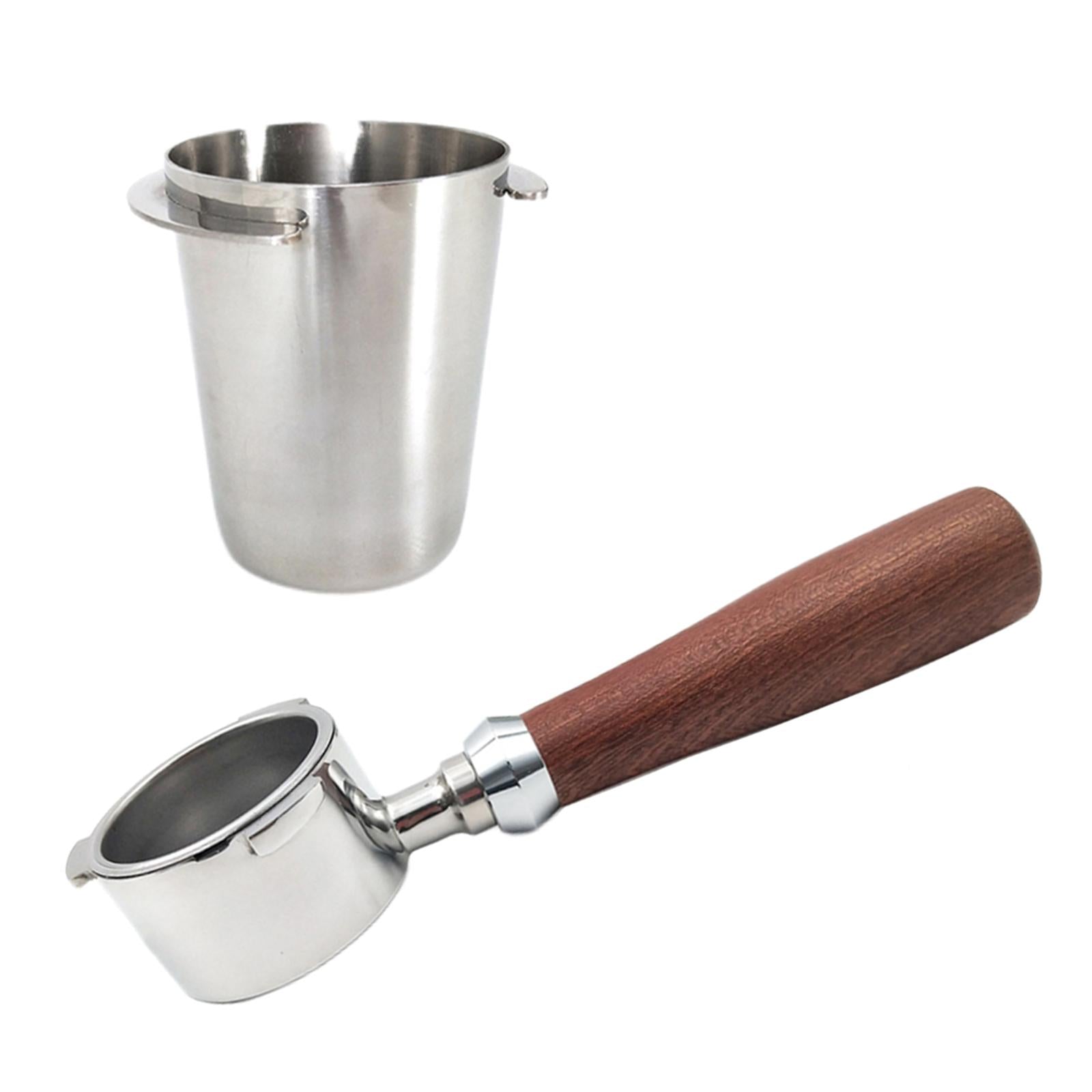 Coffee Portafilter with Dosing Cup for 51/54mm Espresso Machine 51mm +3 ears