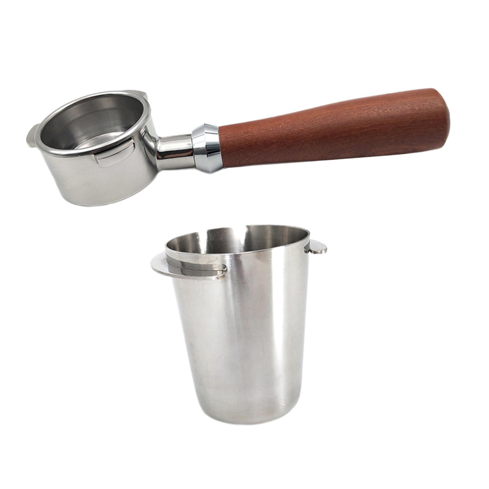 Coffee Portafilter with Dosing Cup for 51/54mm Espresso Machine 54mm +3 ears