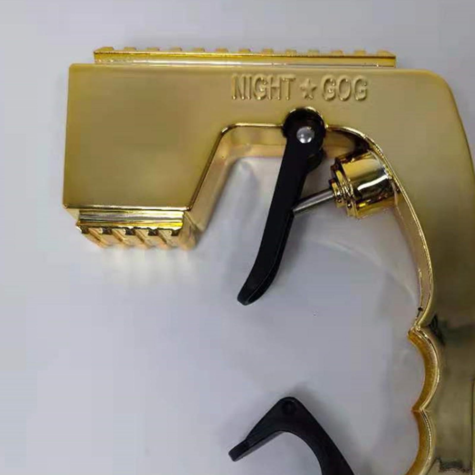 Champagne Sprayer Gun Wine Stopper Beer Ejector for Yacht Parties Gold