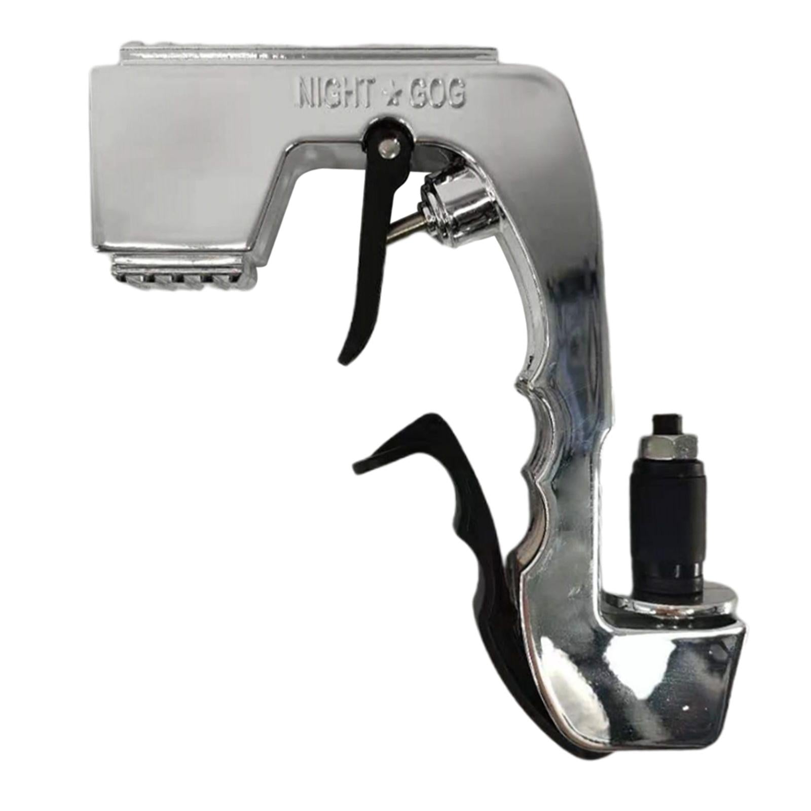 Champagne Sprayer Gun Wine Stopper Beer Ejector for Yacht Parties Silver