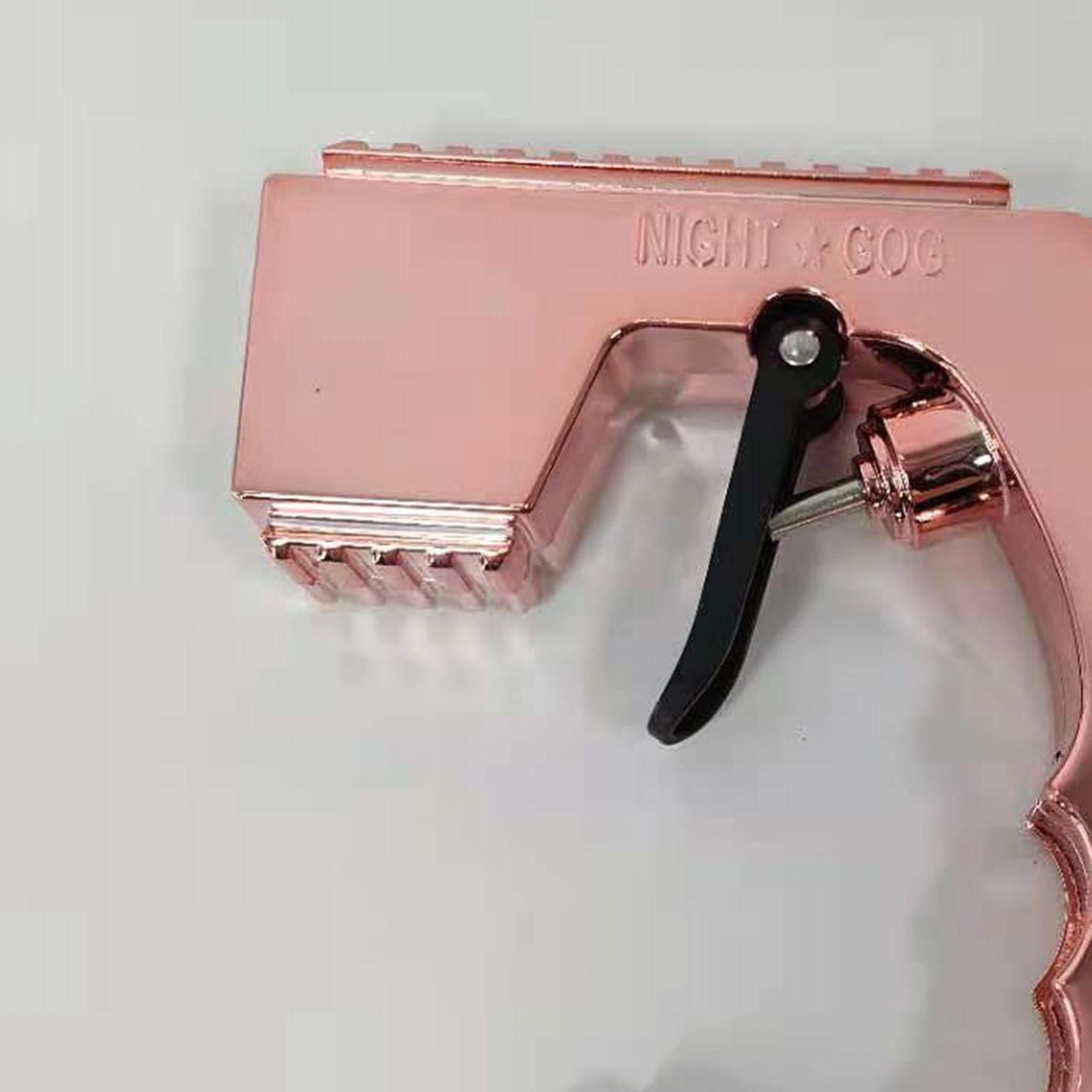 Champagne Sprayer Gun Wine Stopper Beer Ejector for Yacht Parties Rose Gold