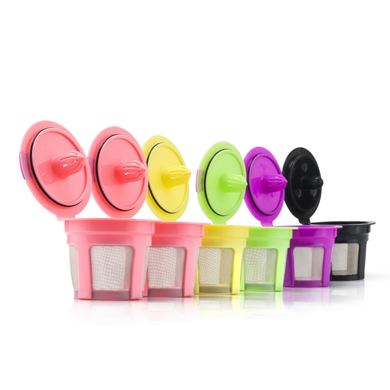 Reusable Refillable K Cup Coffee Pod Filters for Keurig 1.0 2.0 Series 5pcs