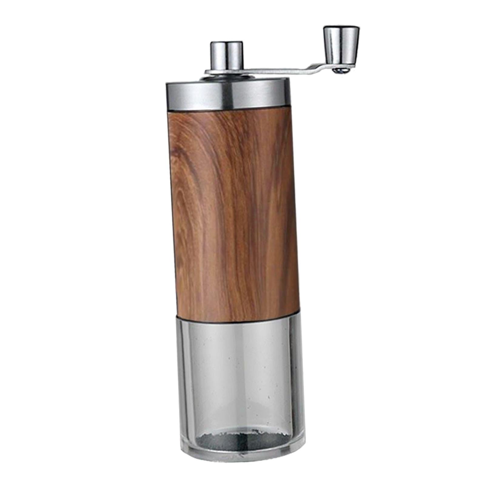 Manual Coffee Grinder for Espresso Press Home Office Travel Camping Beige
