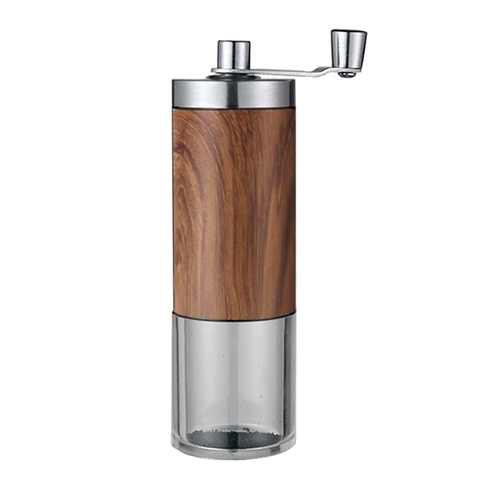 Manual Coffee Grinder for Espresso Press Home Office Travel Camping Beige