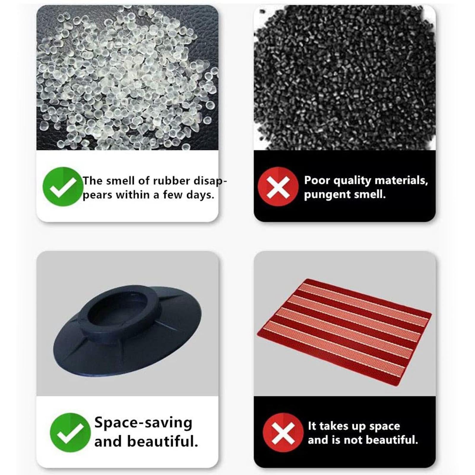 Non Slip Washing Machine Anti Vibration Pad Feet Pads Shock Proof Black