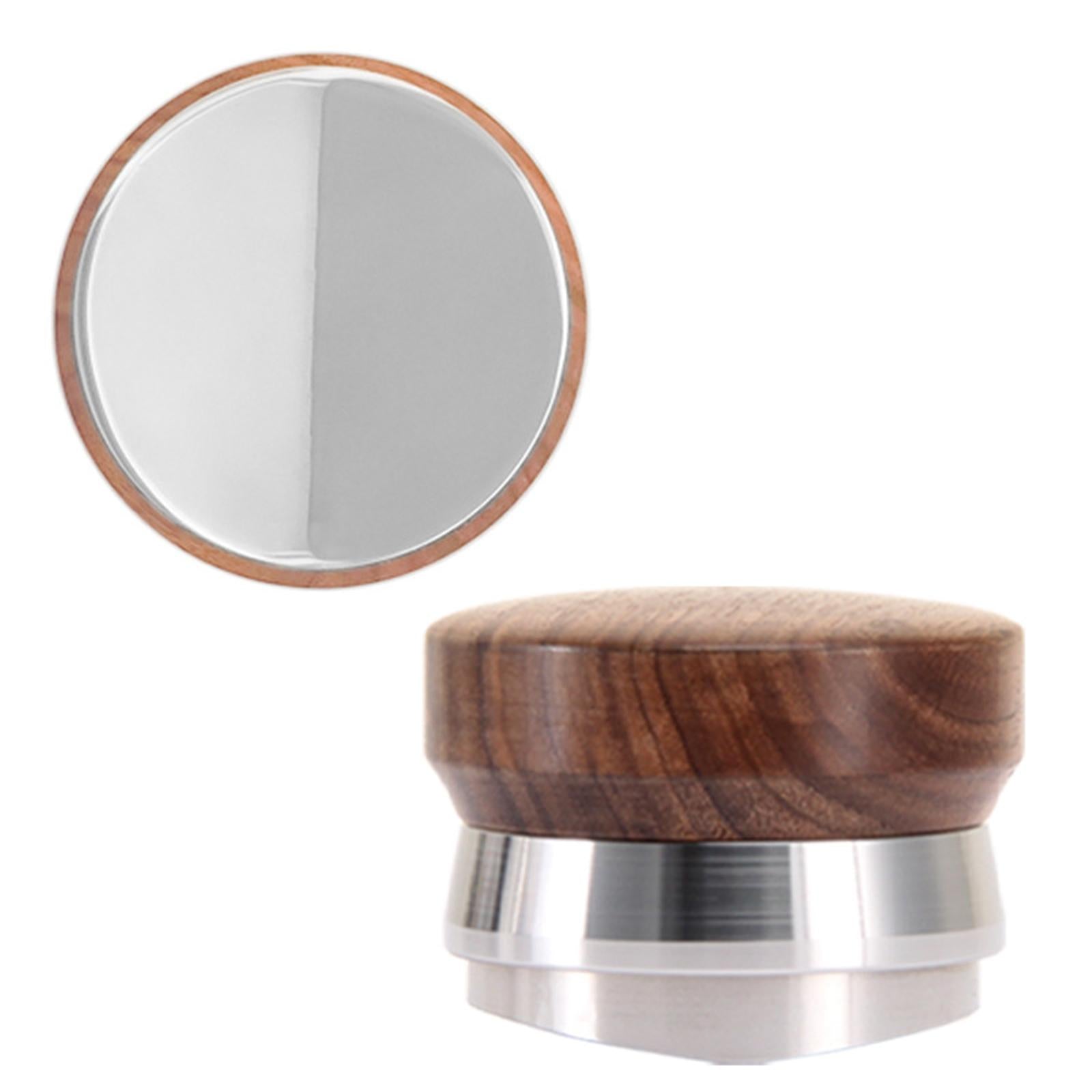 Coffee Distributor Leveler Tool Adjustable Height Coffee Tamper 53mm Flat