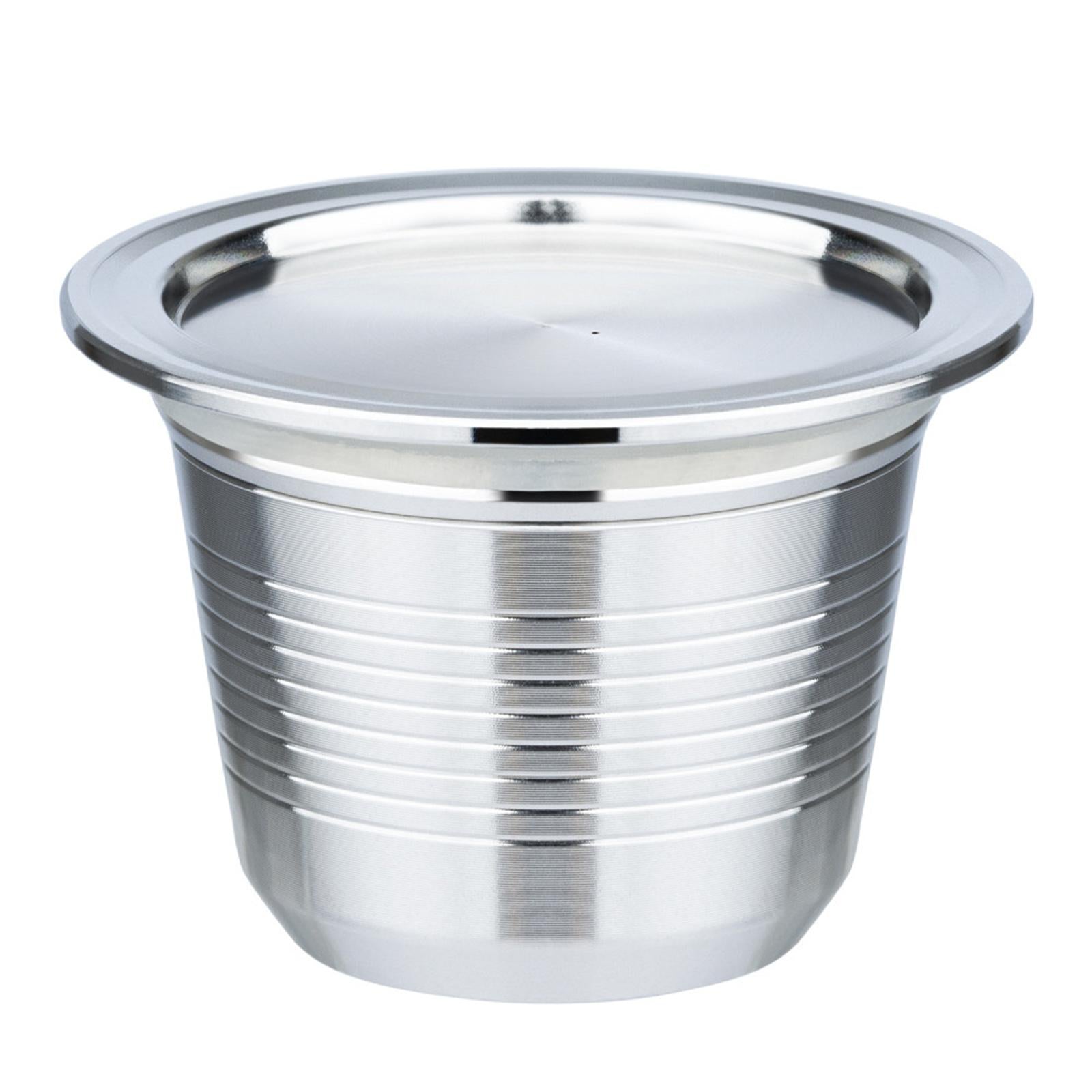 Coffee Capsule Stainless Steel Reusable for Le Cube  with coffee Tamper