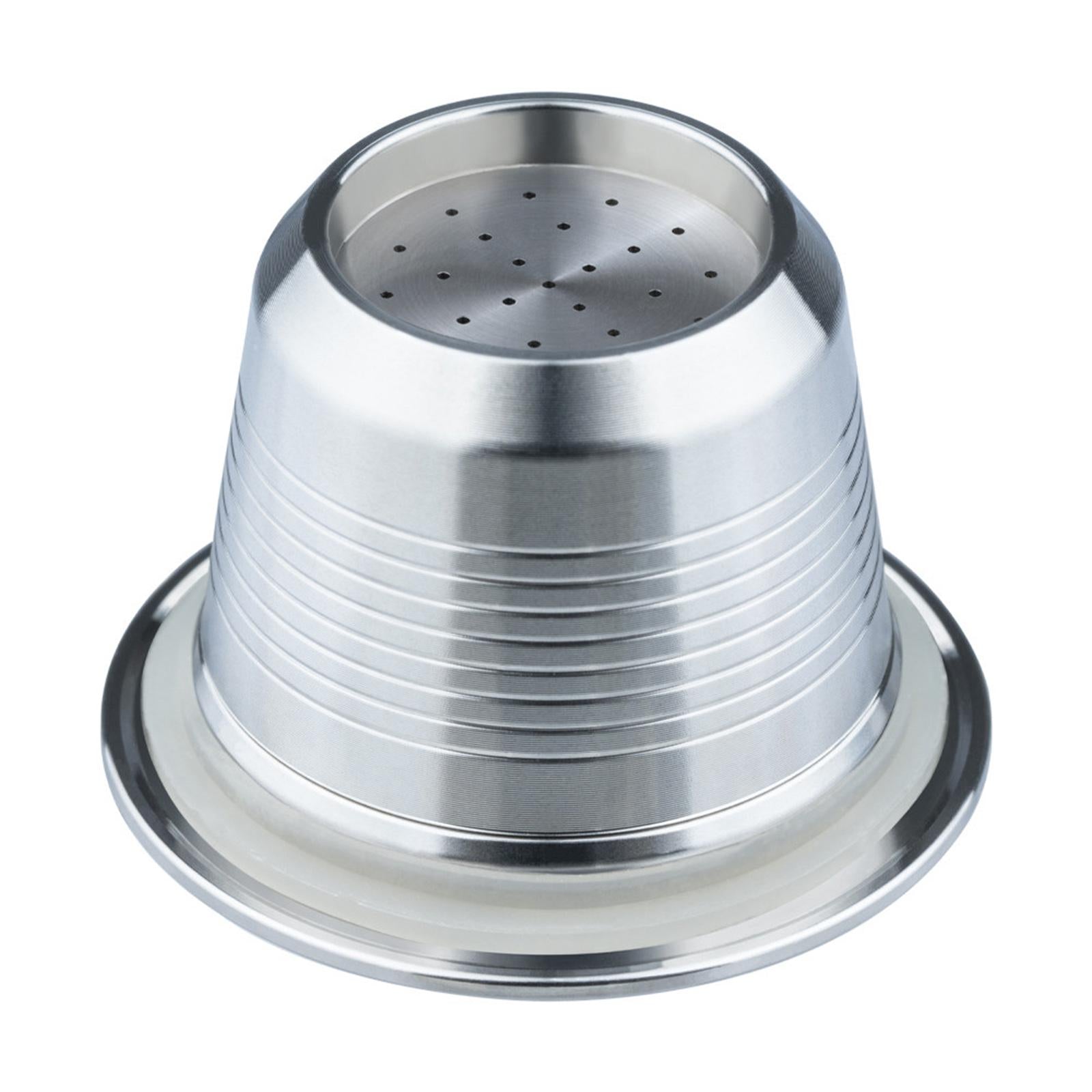 Coffee Capsule Stainless Steel Reusable for Le Cube  with coffee Tamper