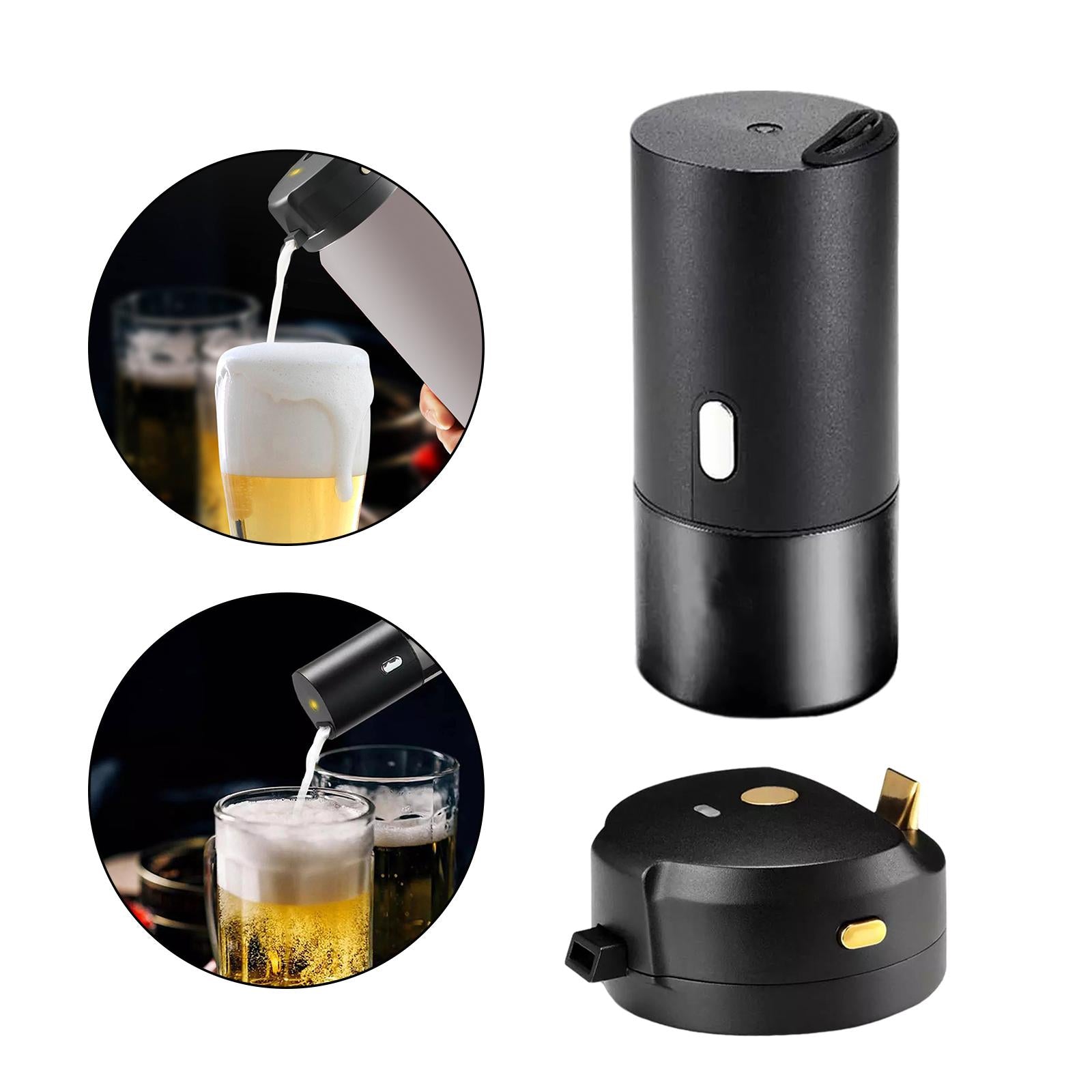 Protable Beer Foam Machine Foam Creative Make Beer Taste Better Bottled