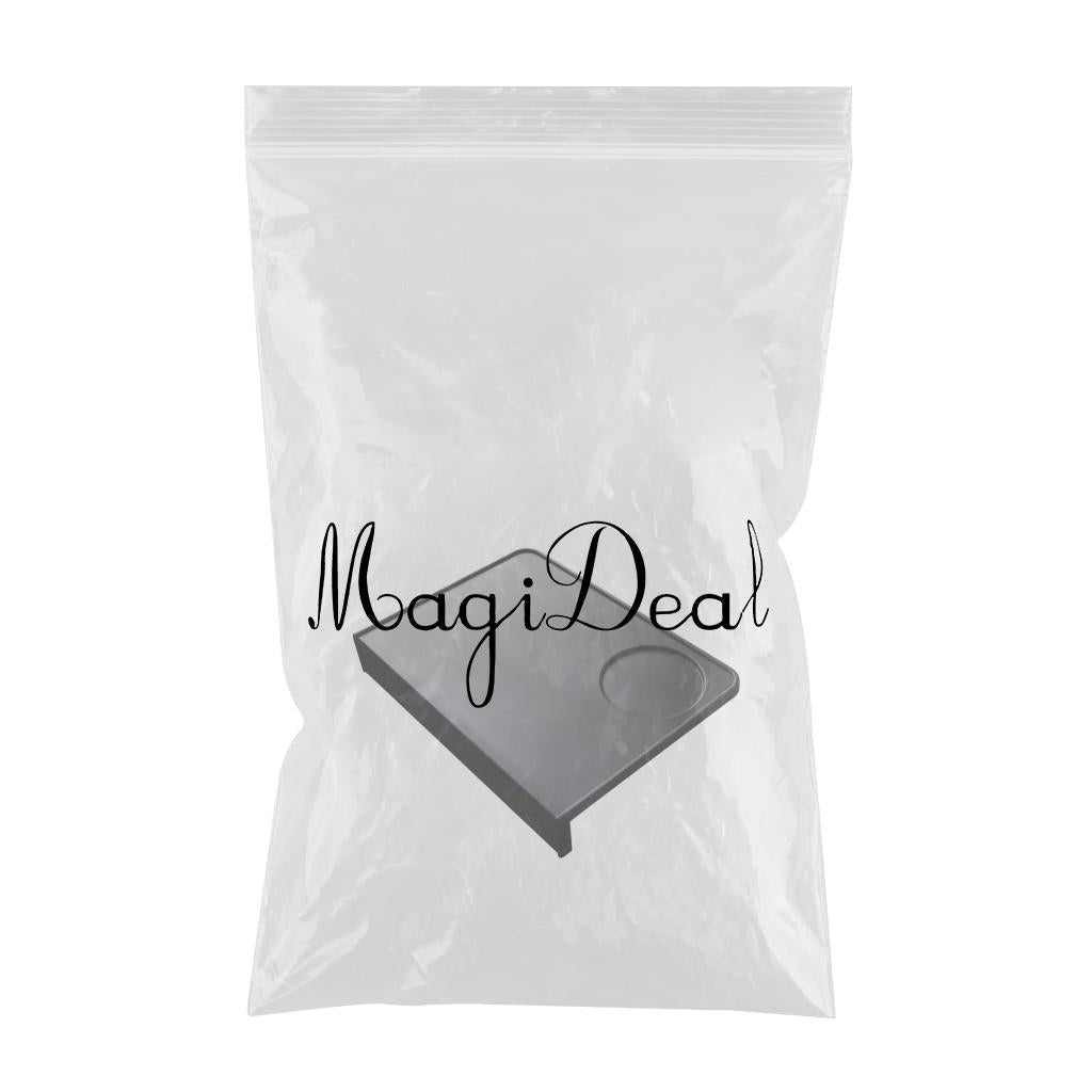 Soft Silicone Coffee Tamper Mat Corner Edge Tamping Powder Pad Home Kitchen