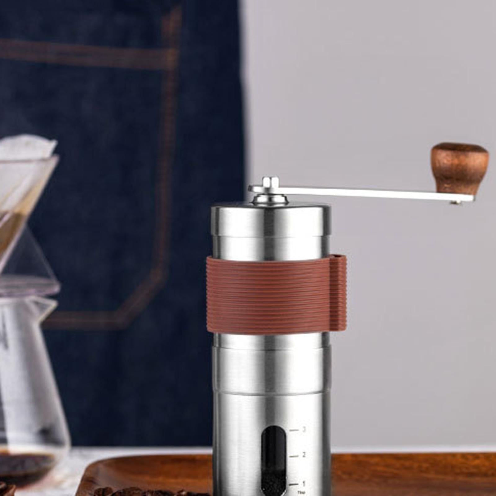Manual Coffee Grinder Adjustable Setting for Espresso French Press Camping