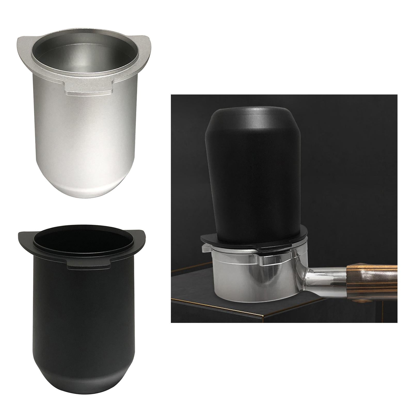 Coffee Dosing Cup Powder Feeder Part for 54mm Espresso Machine Black