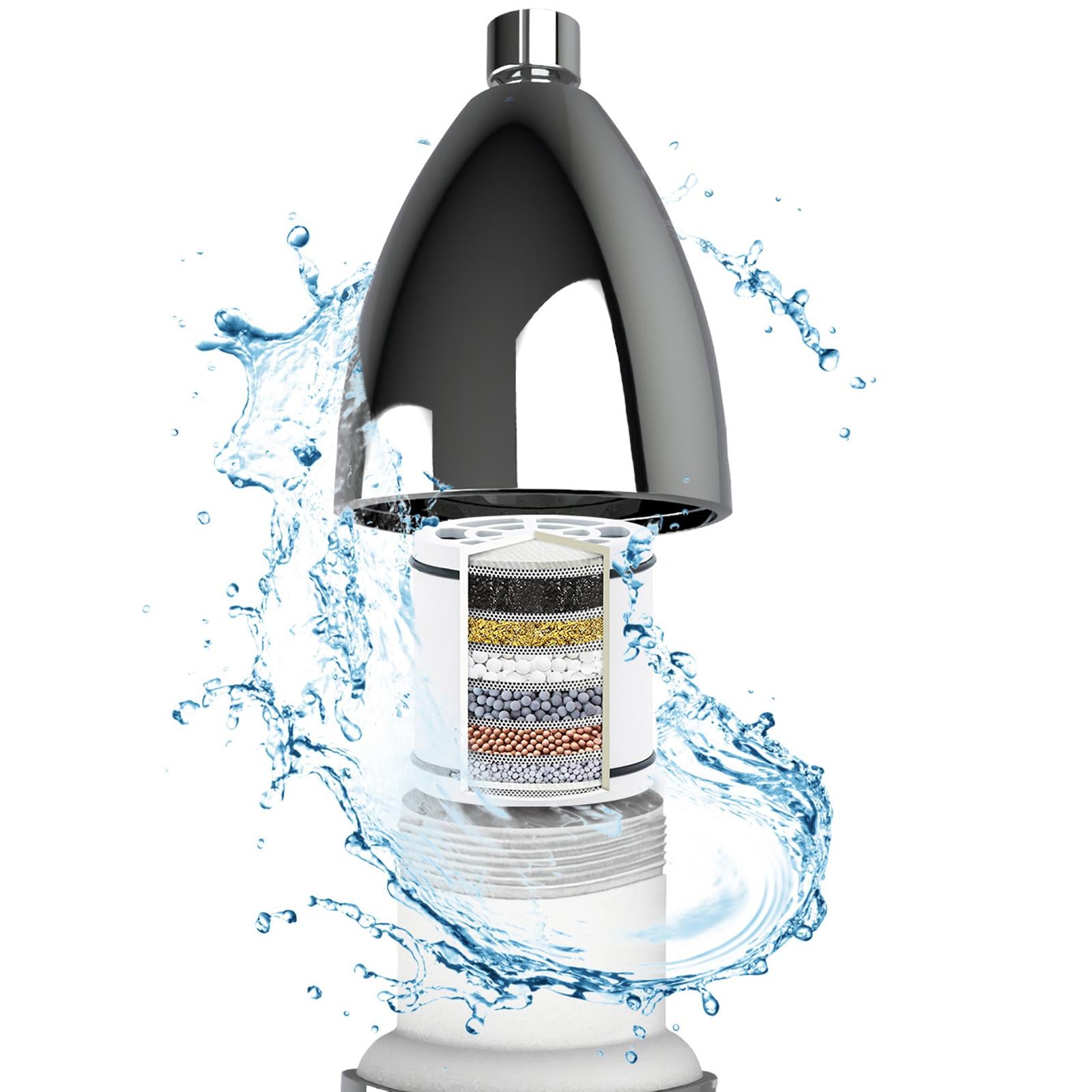 Filtered Shower Head High Output Showerhead Water Filtration Showerheads