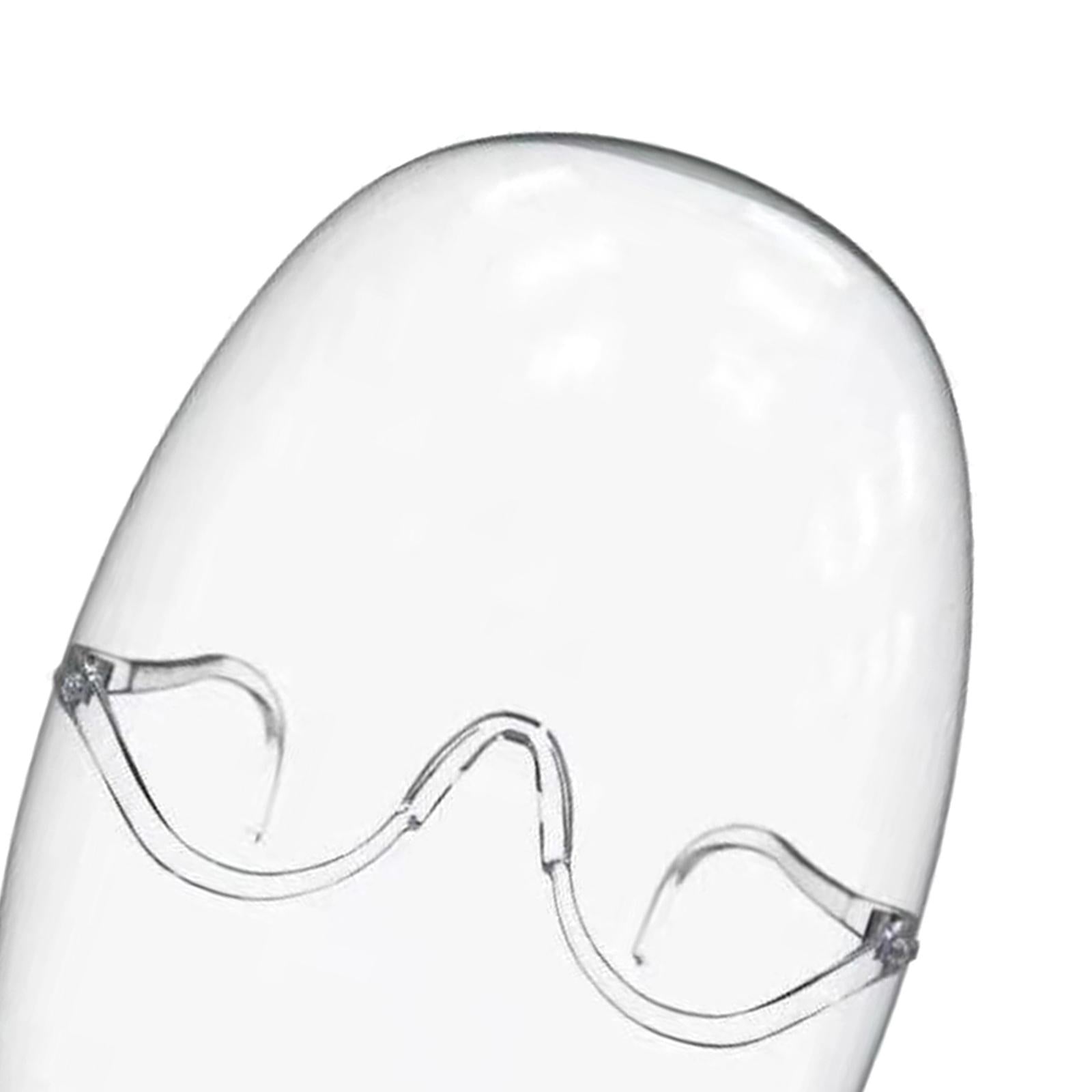 Faceshield Sunglasses for Unisex Men and Women Clear Eyewear Easy Clean