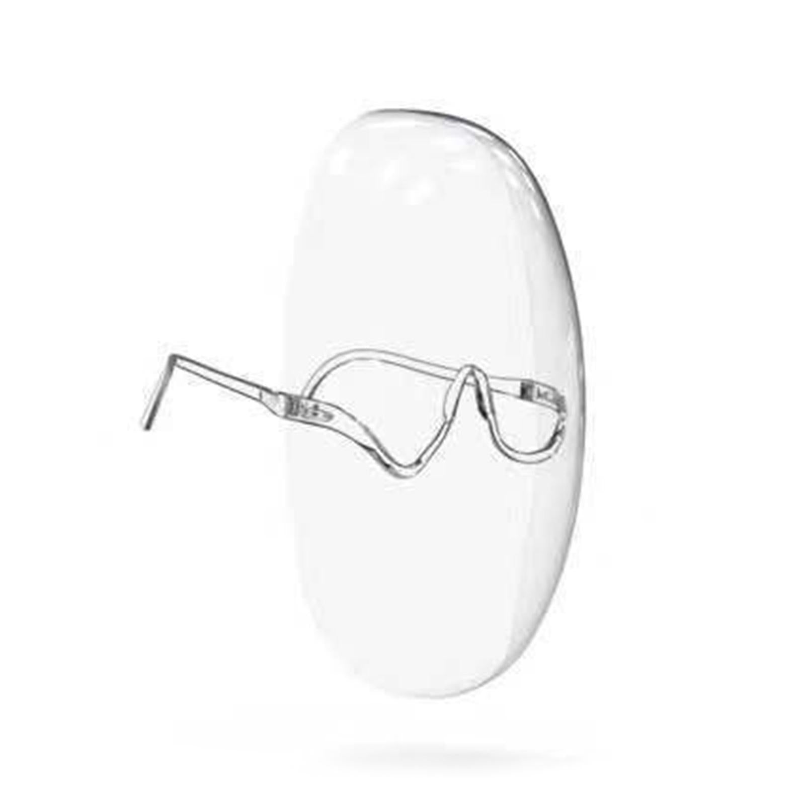 Faceshield Sunglasses for Unisex Men and Women Clear Eyewear Easy Clean